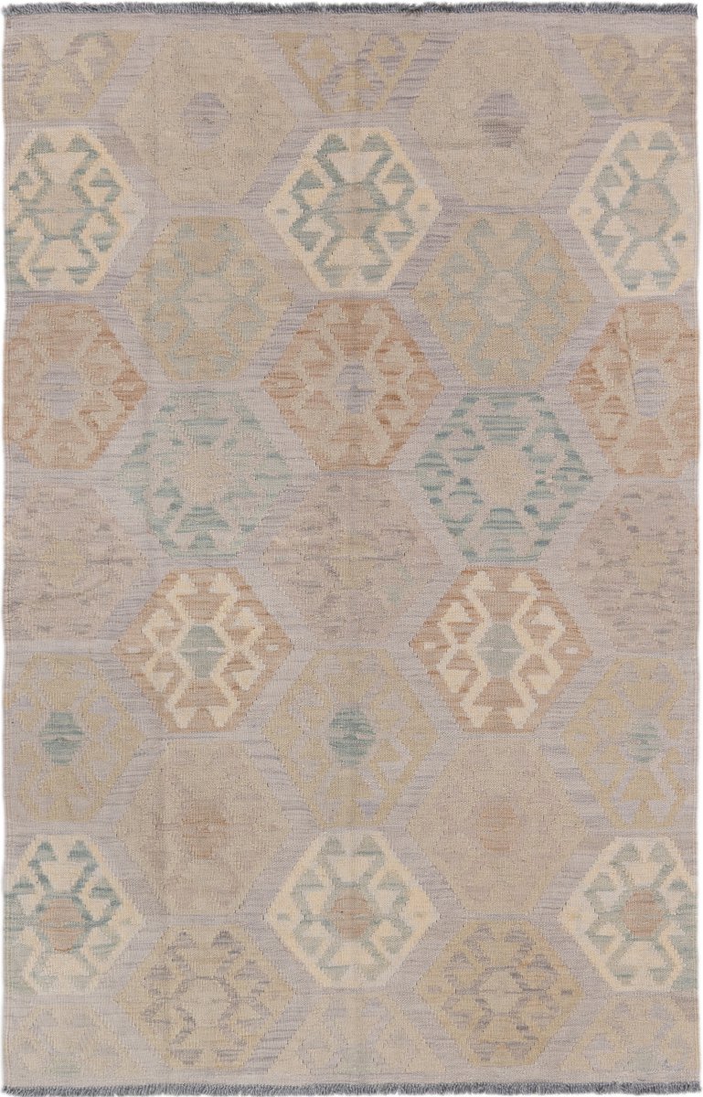 Tapete afegão Kilim Afegão 184x122 184x122, Tapete persa Tecido à mão