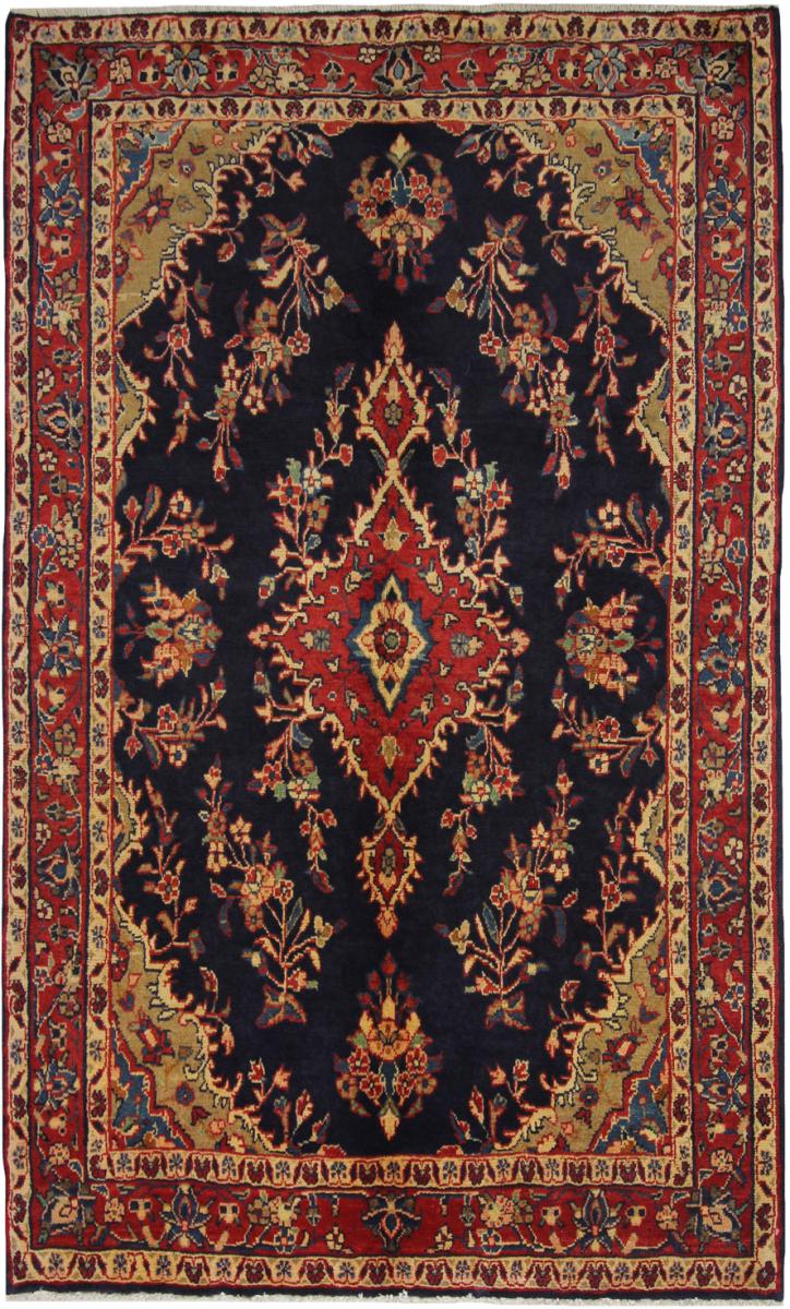 Persisk tæppe Hamadan 227x141 227x141, Persisk tæppe Knyttet i hånden