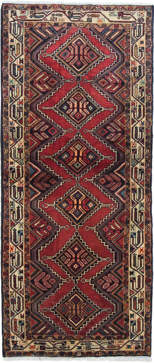 Persisk tæppe Hamadan 198x81 198x81, Persisk tæppe Knyttet i hånden