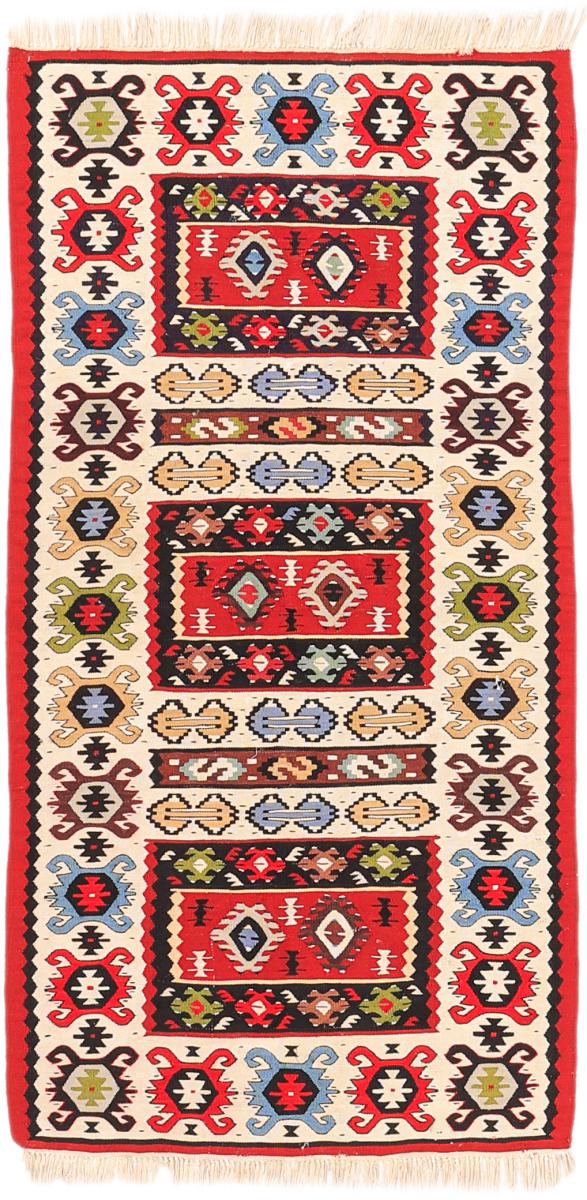 Tapete persa Kilim Fars 166x85 166x85, Tapete persa Tecido à mão