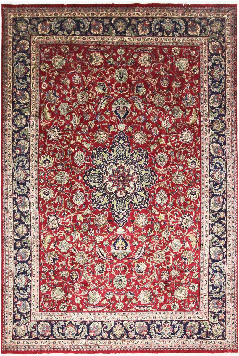 Tapete persa Tabriz 364x250 364x250, Tapete persa Atado à mão