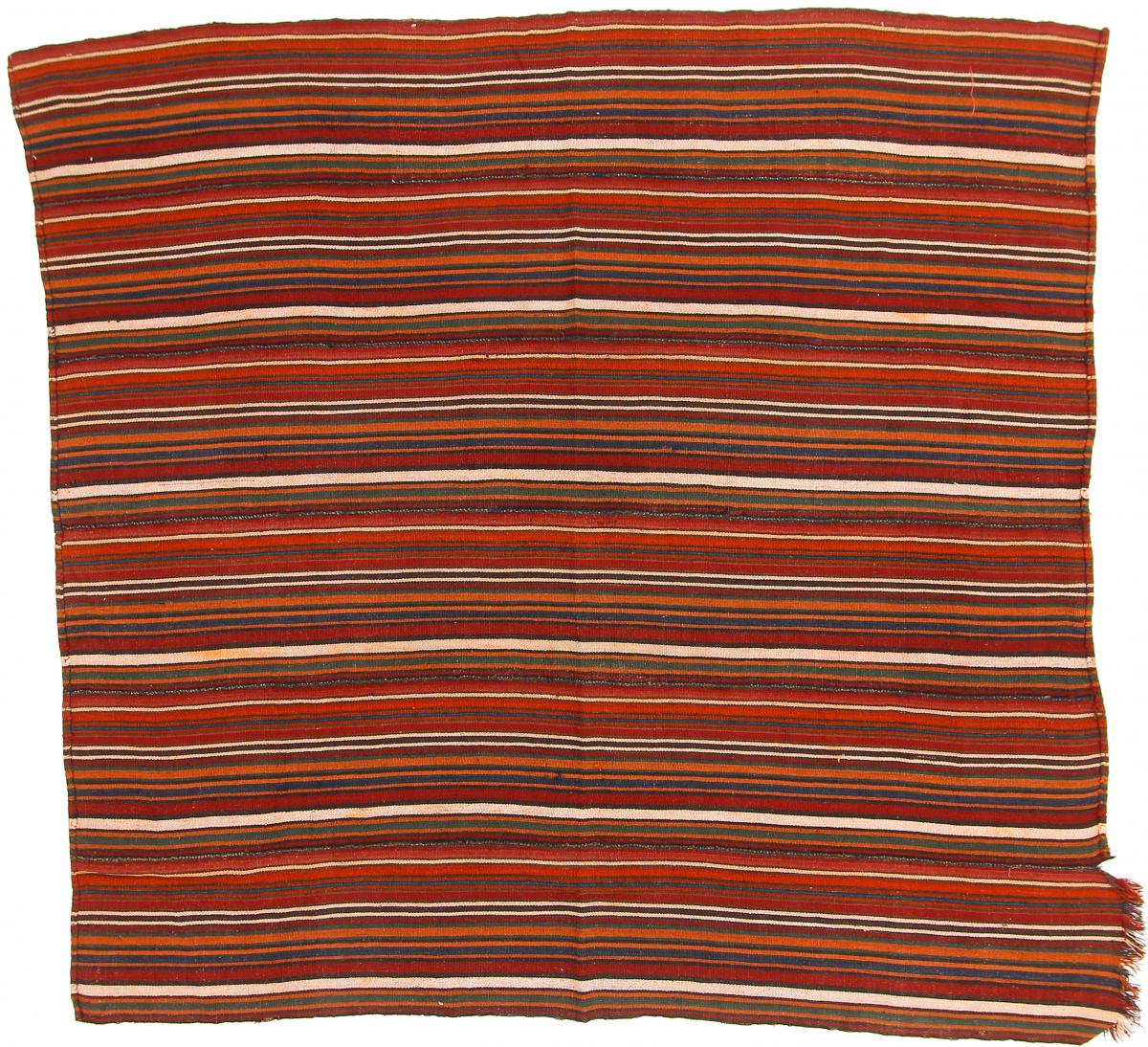 Tapete persa Kilim Fars Antigo 195x185 195x185, Tapete persa Tecido à mão