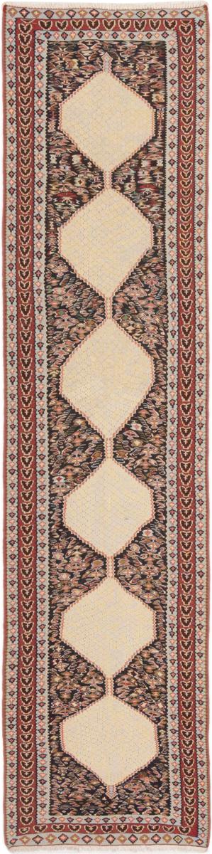 Tapete persa Kilim Senneh 323x81 323x81, Tapete persa Atado à mão