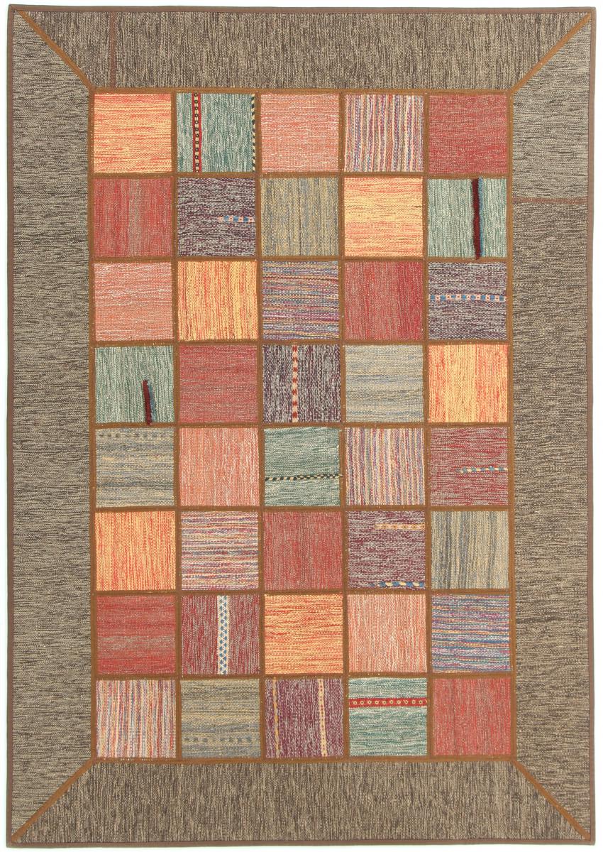 Tapete persa Kilim Patchwork 198x138 198x138, Tapete persa Tecido à mão