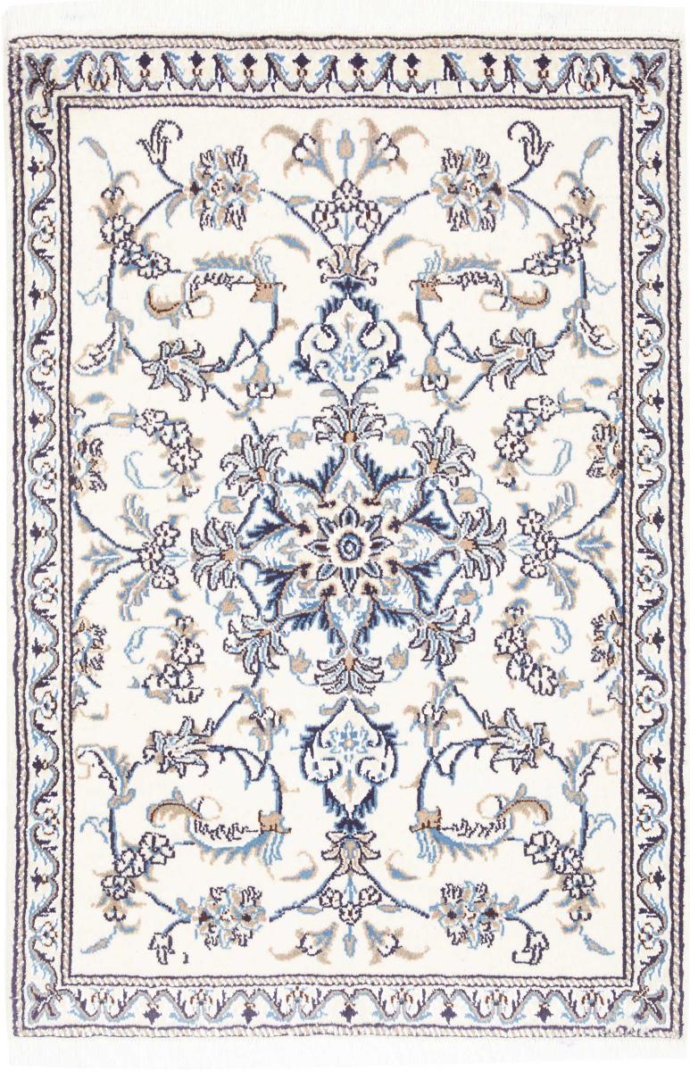 Persian Rug Nain 4'4"x2'11" 4'4"x2'11", Persian Rug Knotted by hand