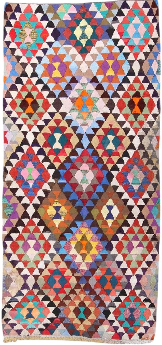 Persisk teppe Kelim Fars Antikke 308x141 308x141, Persisk teppe Handwoven 