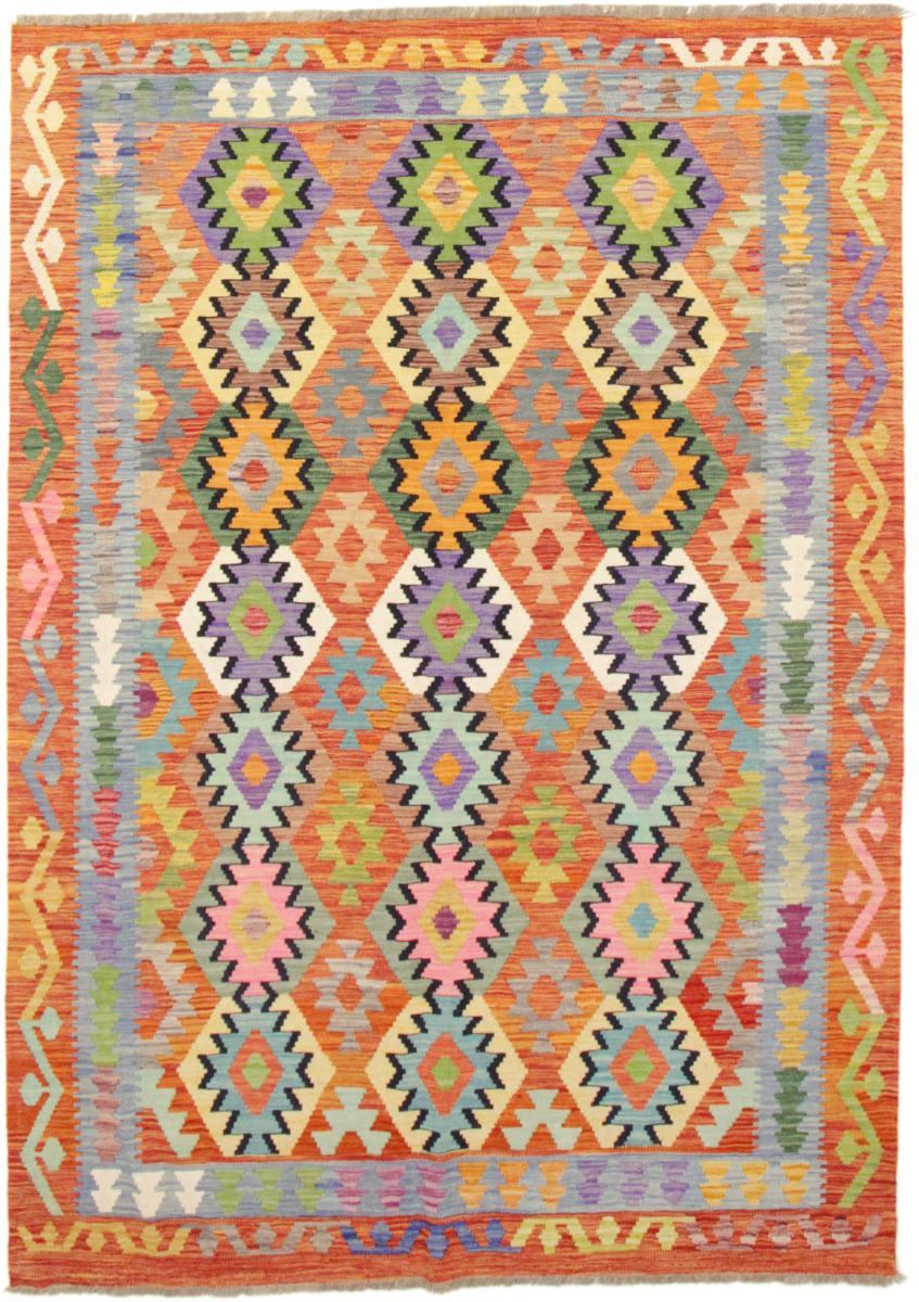 Afghansk teppe Kelim Afghan 248x177 248x177, Persisk teppe Håndvevd