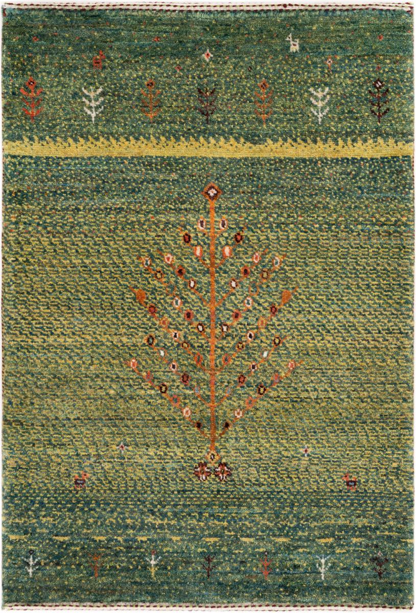 Tappeto persiano Persiano Gabbeh Loribaft Atelier 93x61 93x61, Tappeto persiano Annodato a mano