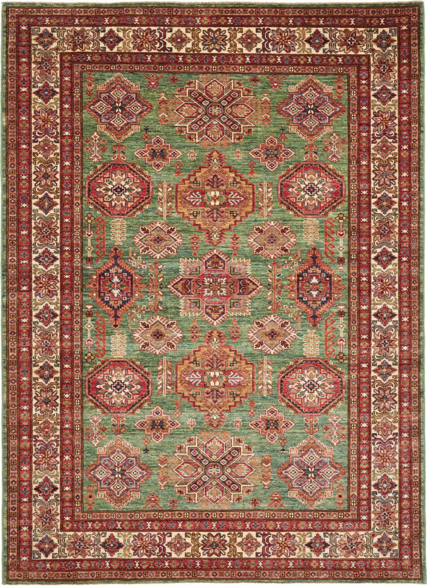 Tapete paquistanês Kazak 239x173 239x173, Tapete persa Atado à mão