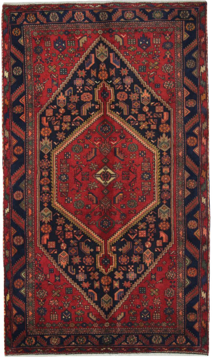Tapis persan Hamadan 229x135 229x135, Tapis persan Noué à la main