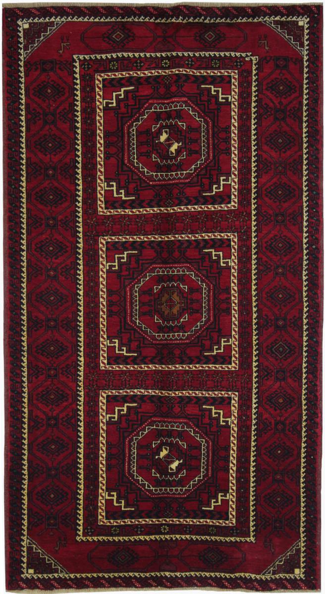 Persian Rug Baluch 235x127 235x127, Persian Rug Knotted by hand