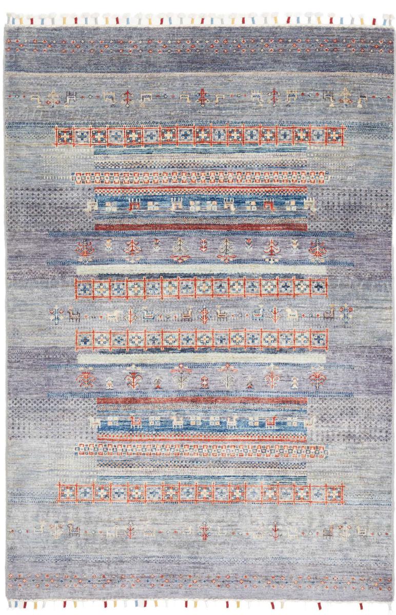 Pakistani rug Arijana Spectrum 5'11"x4'0" 5'11"x4'0", Persian rug Hand-knotted