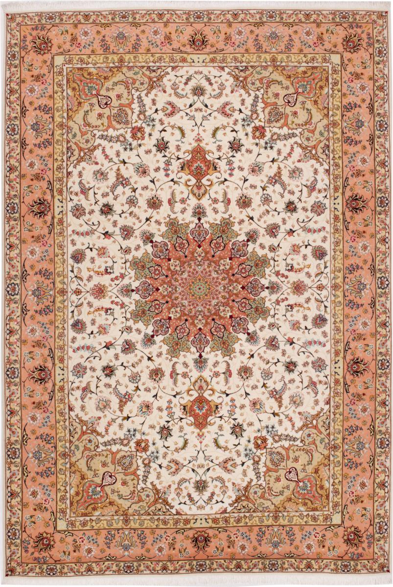 Tappeto persiano Tabriz 50Raj 299x202 299x202, Tappeto persiano Annodato a mano