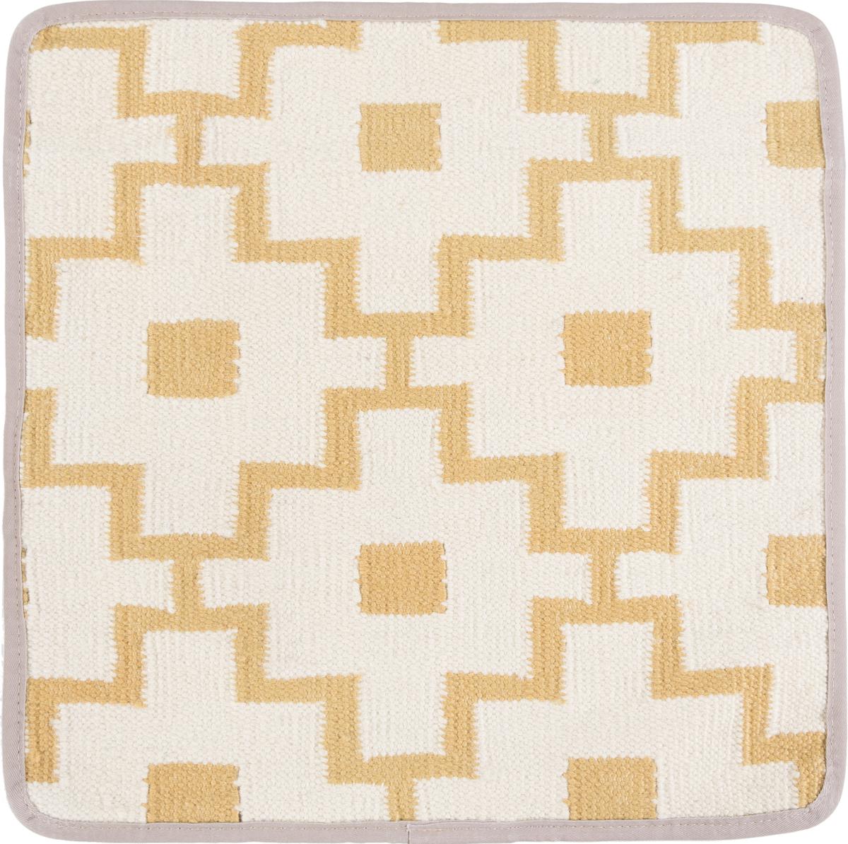 Afghanischer Teppich Kelim Afghan Kissenbezug 1'4"x1'4" 1'4"x1'4", Perserteppich Handgeknüpft