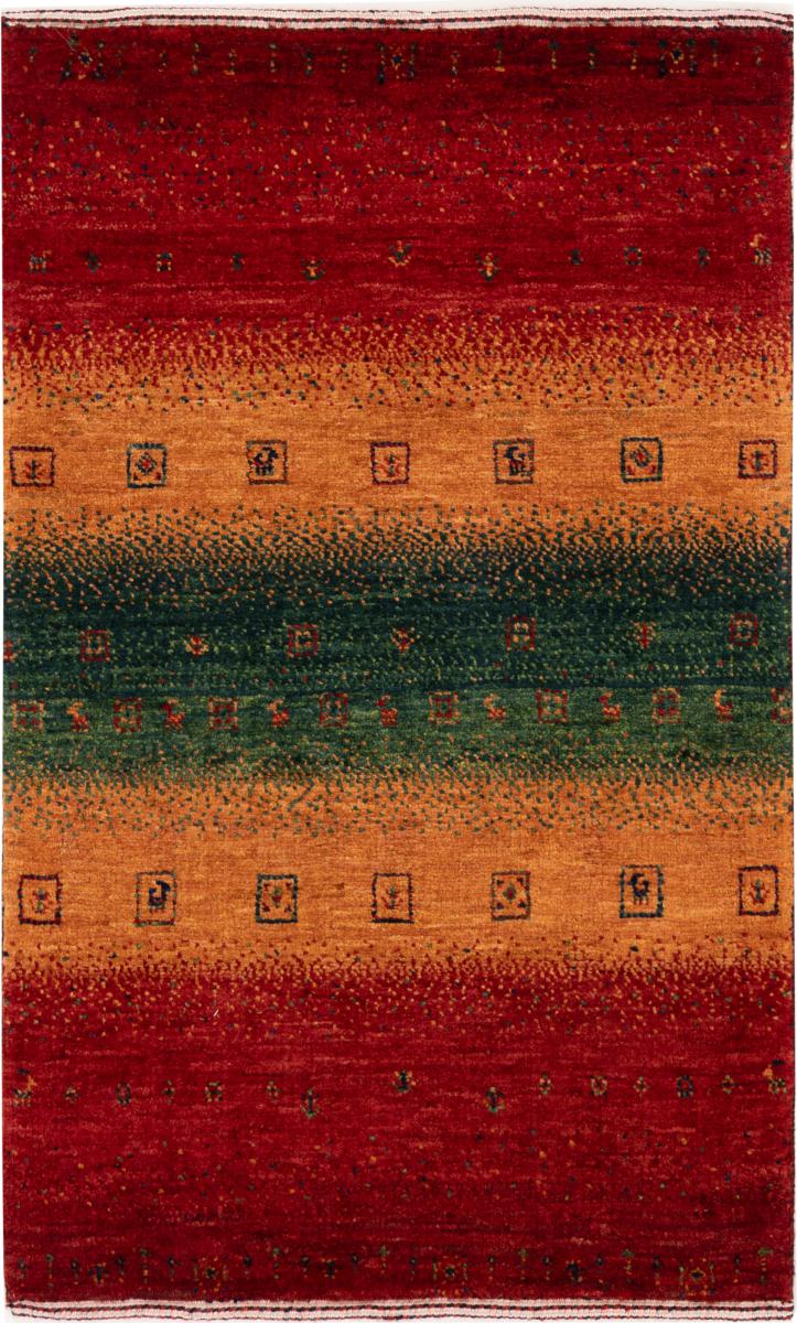 Perzisch tapijt Perzisch Gabbeh Loribaft Nowbaft 89x55 89x55, Perzisch tapijt Handgeknoopte