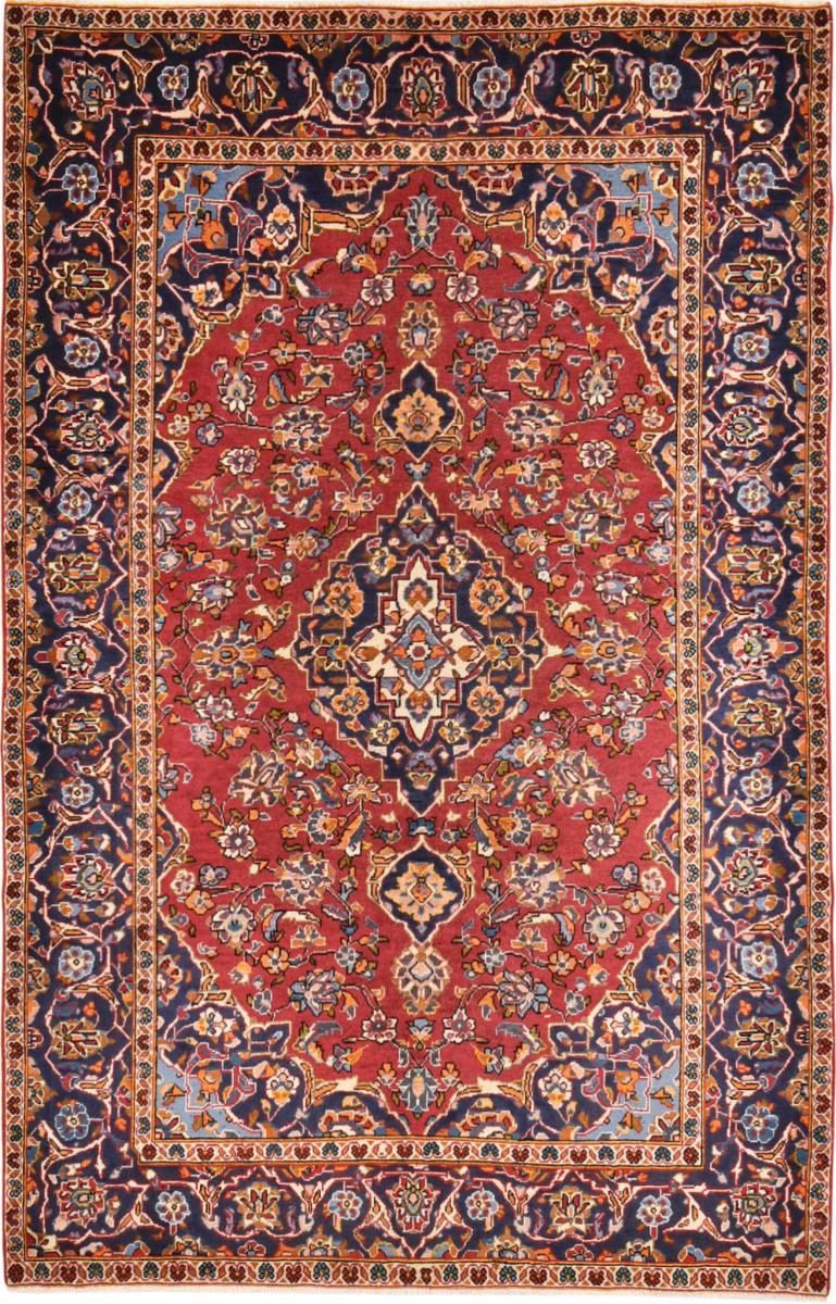 Tapete persa Keshan 231x148 231x148, Tapete persa Atado à mão
