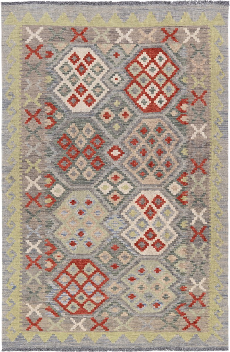 Afghansk teppe Kelim Afghan 187x125 187x125, Persisk teppe Håndvevd