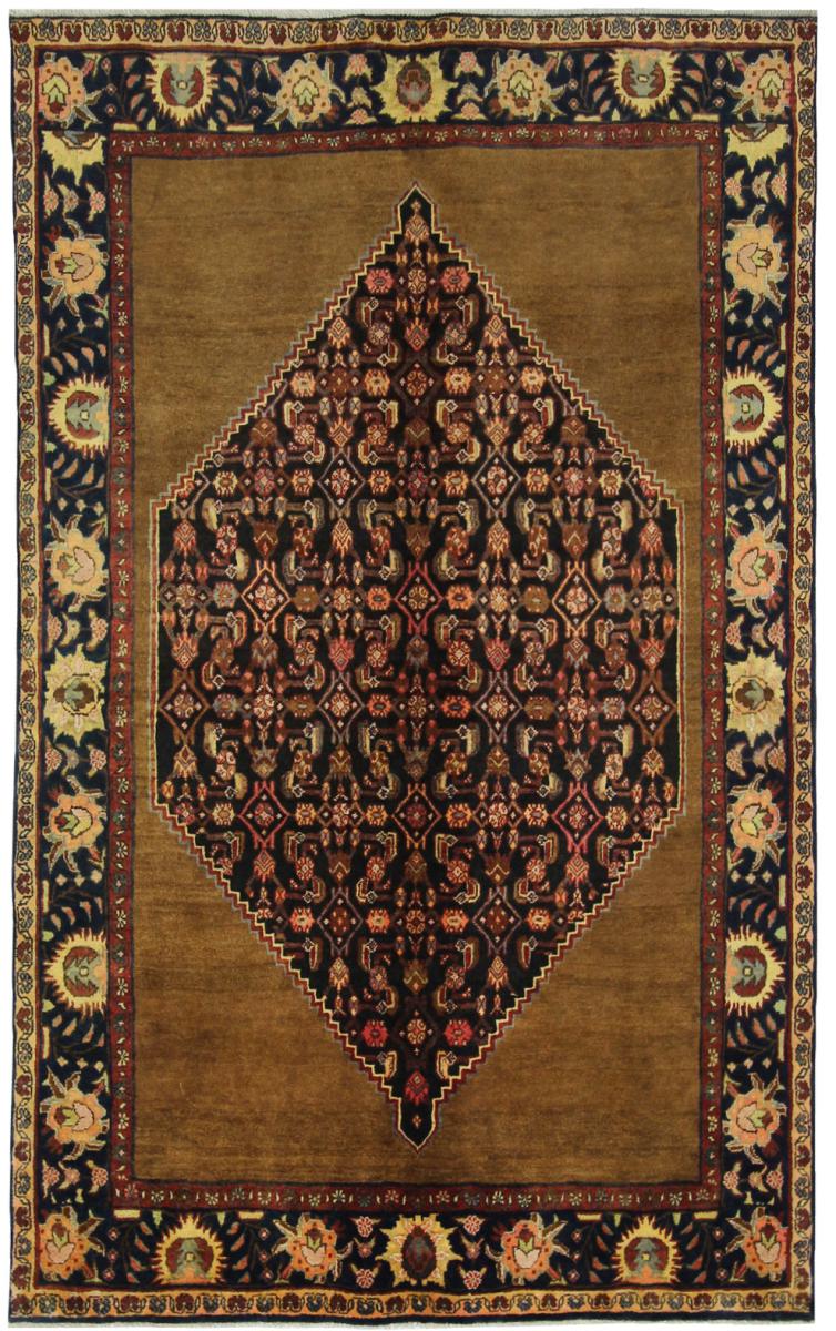 Persisk tæppe Gholtogh 216x133 216x133, Persisk tæppe Knyttet i hånden