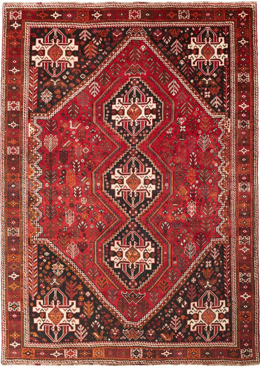 Perserteppich Shiraz 9'10"x7'0" 9'10"x7'0", Perserteppich Handgeknüpft
