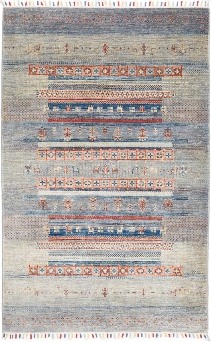 Pakistani rug Arijana Spectrum 6'1"x4'0" 6'1"x4'0", Persian rug Hand-knotted