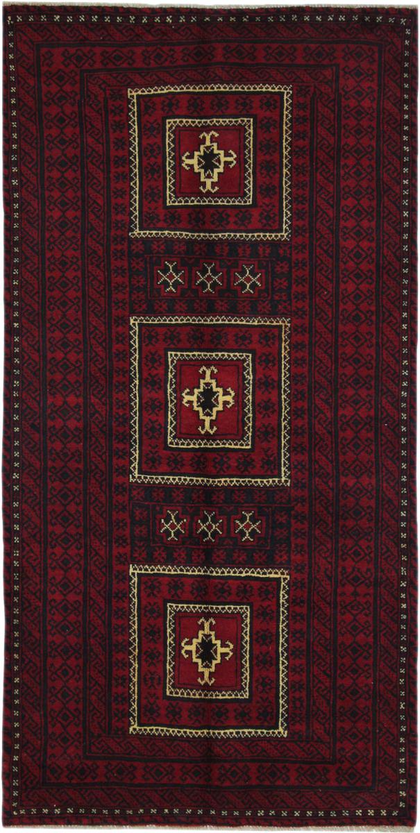 Alfombra persa Belouch 239x123 239x123, Alfombra persa Anudado a mano