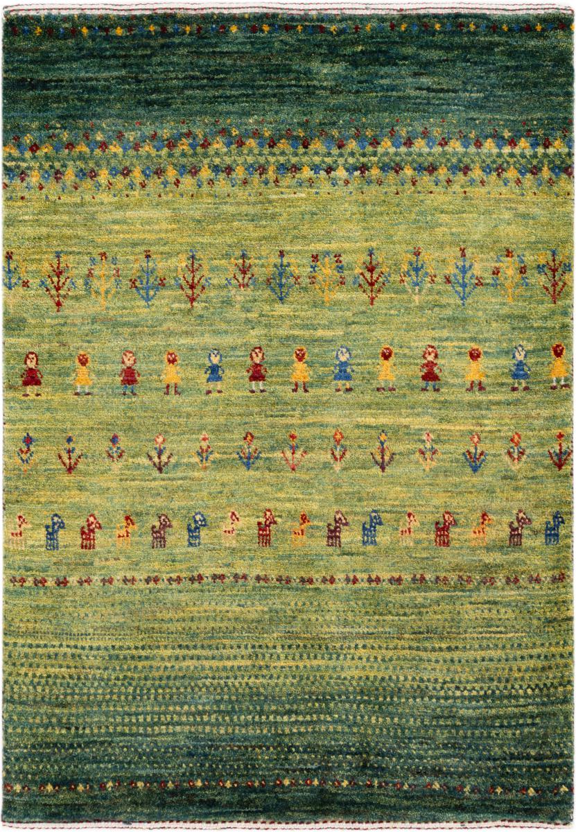 Persian rug Persian Gabbeh Loribaft Atelier 97x69 97x69, Persian rug Hand-knotted