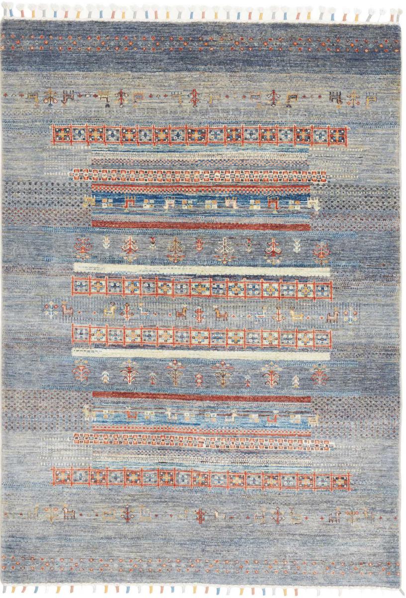 Pakistani rug Arijana Spectrum 5'9"x4'0" 5'9"x4'0", Persian rug Hand-knotted