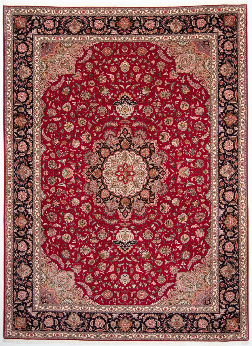 Tapete persa Tabriz 50Raj 343x250 343x250, Tapete persa Atado à mão