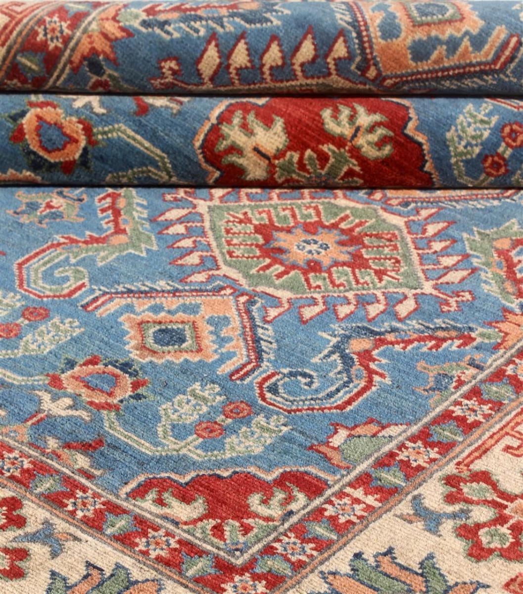 Afghaans tapijt Kazak Ghazni 201x154 201x154, Perzisch tapijt Handgeknoopte