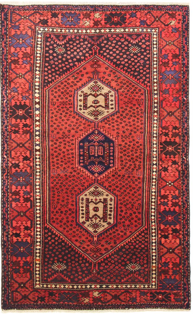 Persisk tæppe Zanjan 202x126 202x126, Persisk tæppe Knyttet i hånden