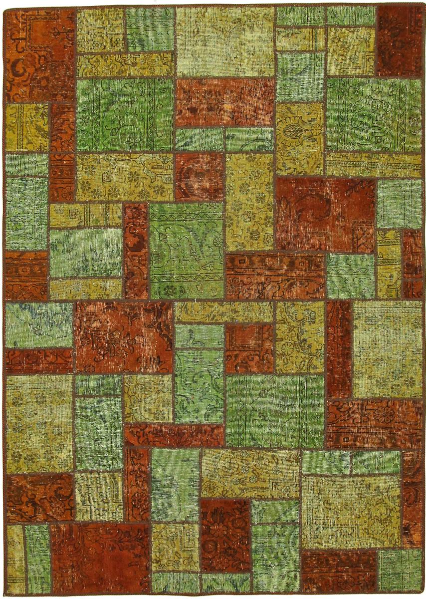 Perzsa szőnyeg Patchwork 240x171 240x171, Perzsa szőnyeg Kézzel csomózva