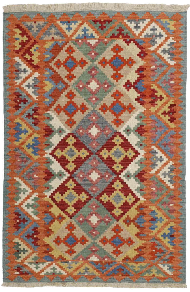 Tapete persa Kilim Fars 184x124 184x124, Tapete persa Tecido à mão