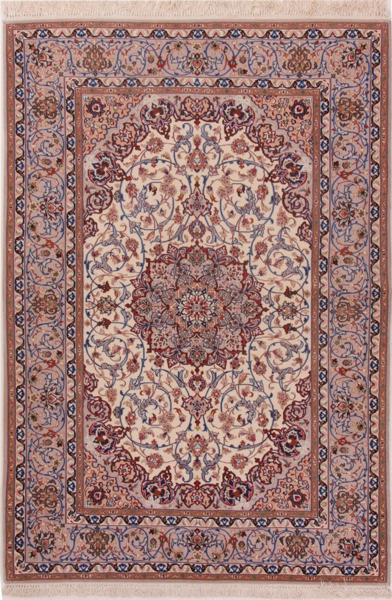 Perzisch tapijt Isfahan Zijden Pool 197x134 197x134, Perzisch tapijt Handgeknoopte