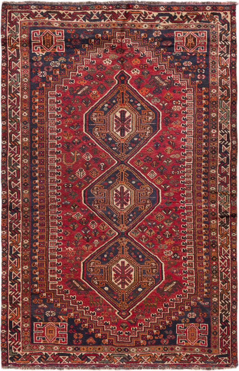 Alfombra persa Shiraz 238x155 238x155, Alfombra persa Anudado a mano
