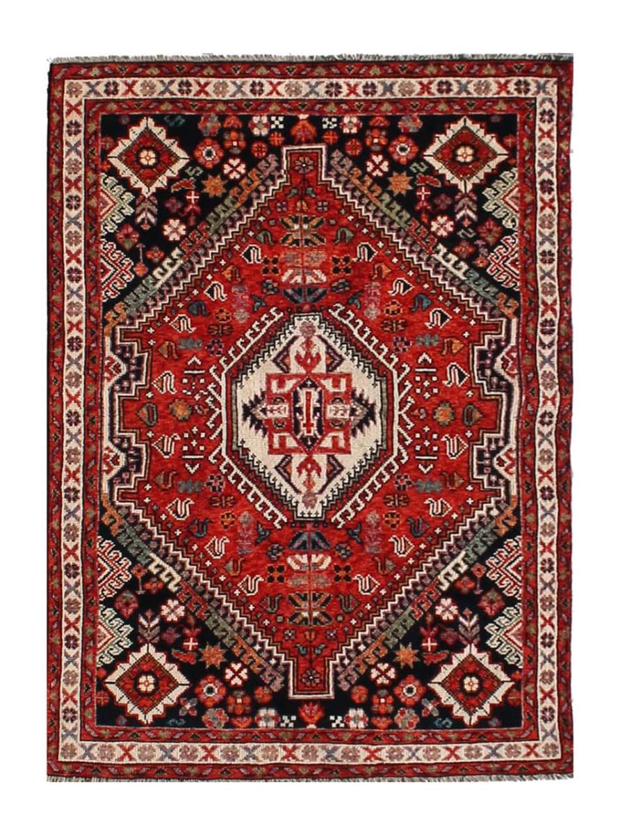 Pakistanischer Teppich Kazak Ghashghai 198x138 198x138, Perserteppich Handgeknüpft