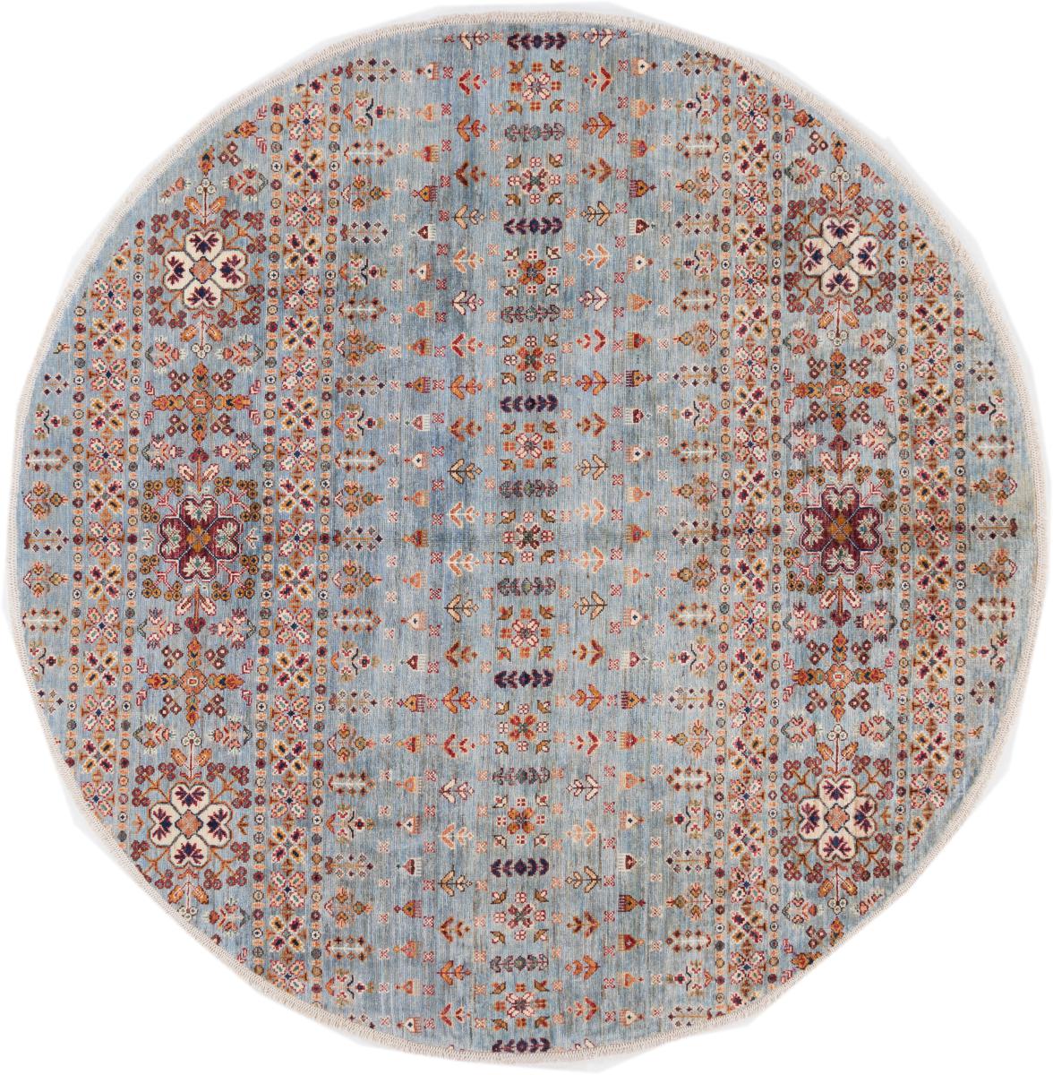 Afghansk tæppe Arijana Shaal 198x200 198x200, Persisk tæppe Knyttet i hånden