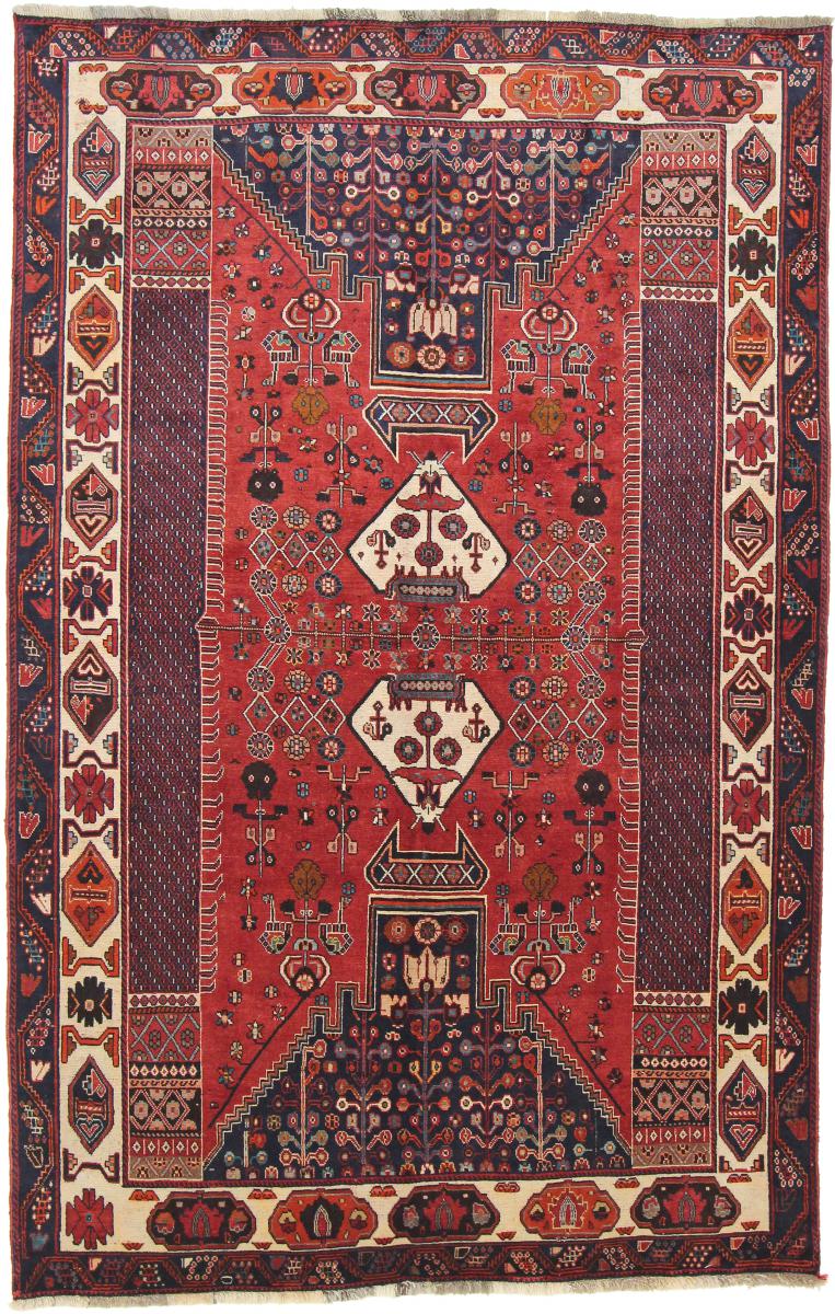 Persian Rug Ghashghai 267x172 267x172, Persian Rug Knotted by hand