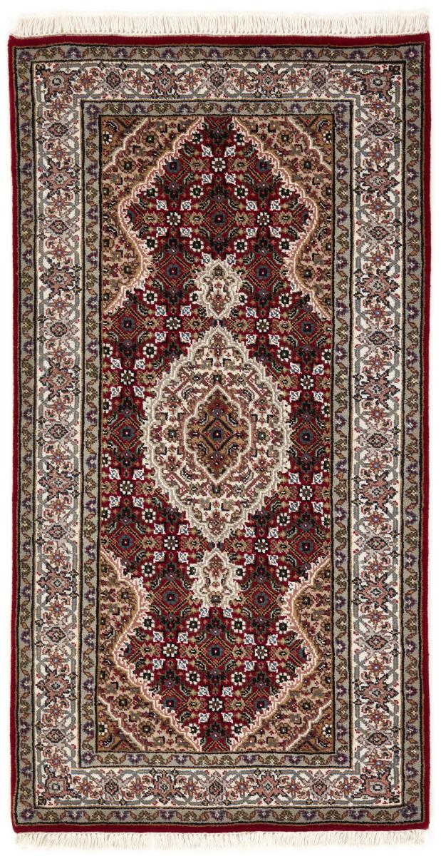Tappeto indiano Indo Tabriz 146x77 146x77, Tappeto persiano Annodato a mano