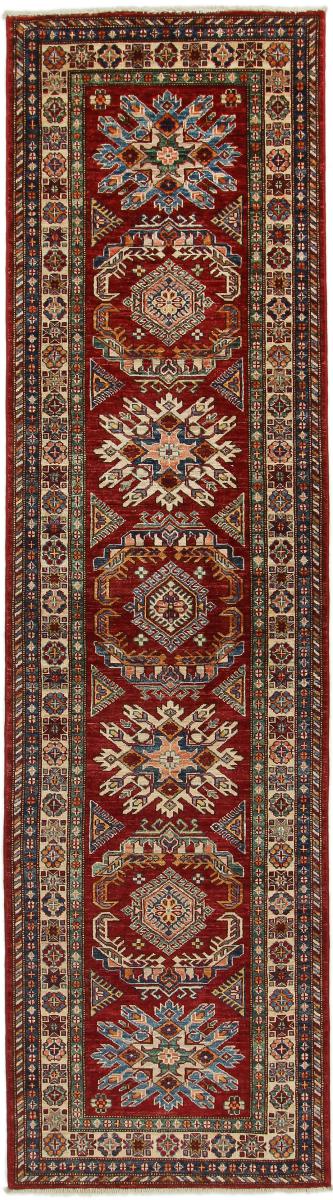Afghan rug Super Kazak 297x81 297x81, Persian Rug Knotted by hand