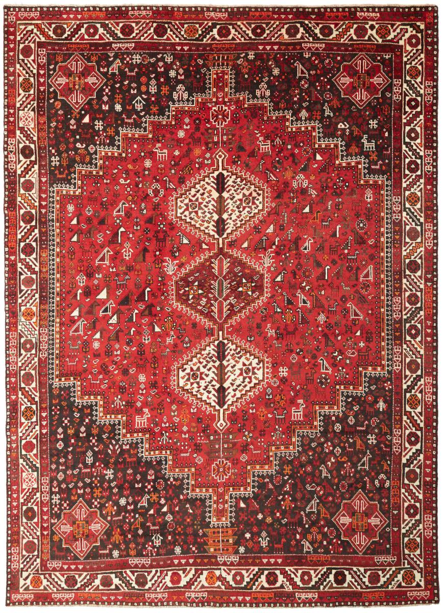 Alfombra persa Shiraz 303x214 303x214, Alfombra persa Anudado a mano