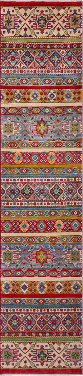 Alfombra pakistaní Kazak Edition 368x80 368x80, Alfombra persa Anudado a mano