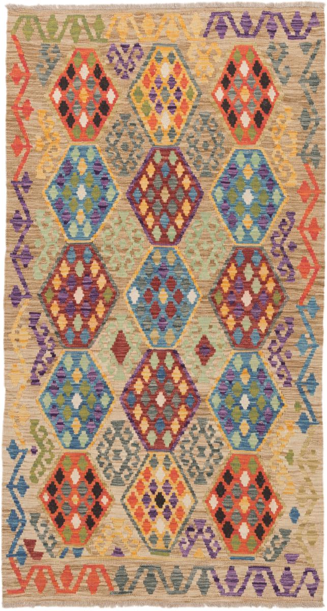 Afgán szőnyeg Kilim Afgán 198x107 198x107, Perzsa szőnyeg szőttesek