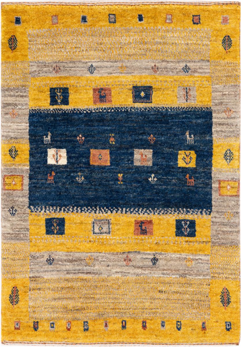 Persian rug Persian Gabbeh Loribaft Atelier 3'0"x2'0" 3'0"x2'0", Persian rug Hand-knotted