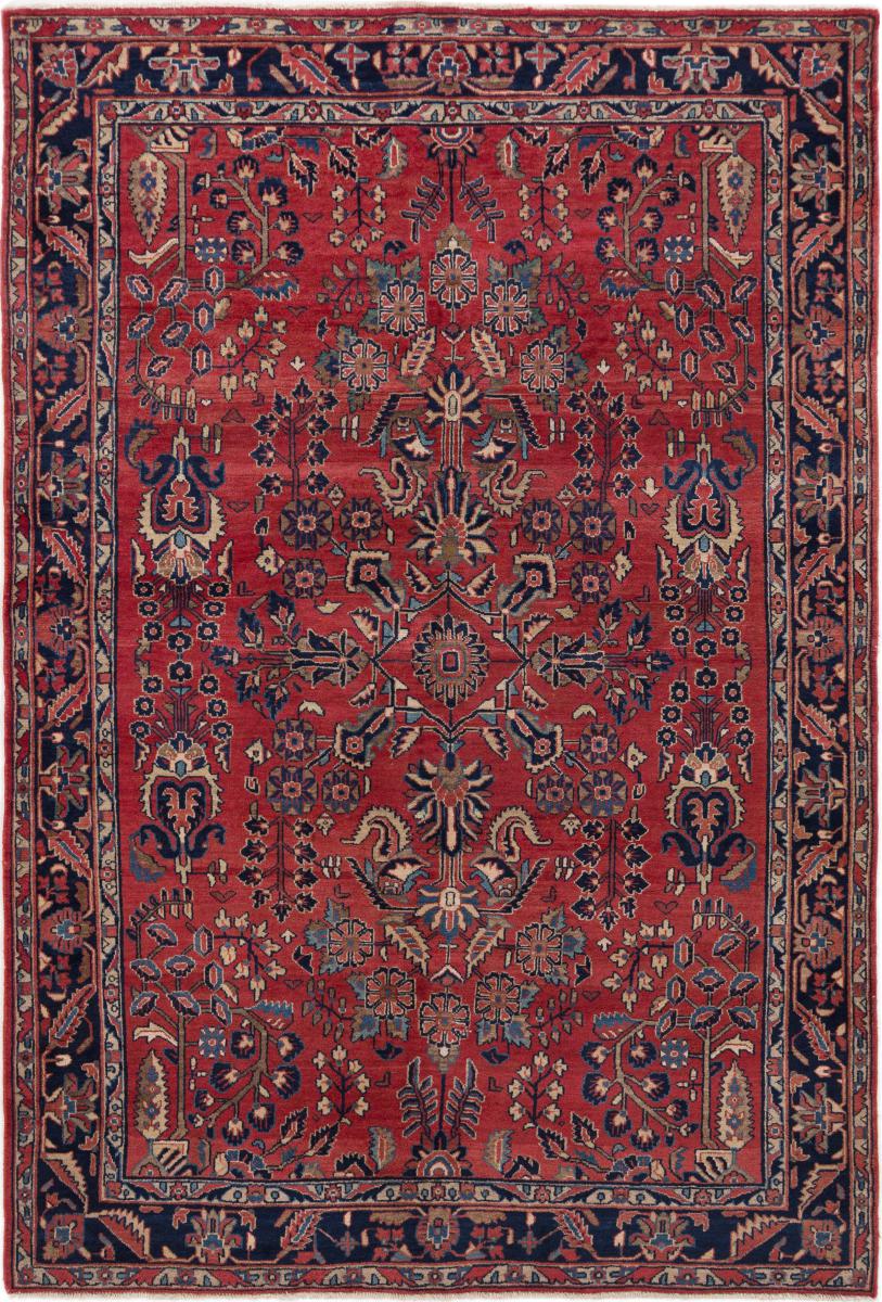 Perzisch tapijt Amerikan Sarough Antiek 213x145 213x145, Perzisch tapijt Handgeknoopte