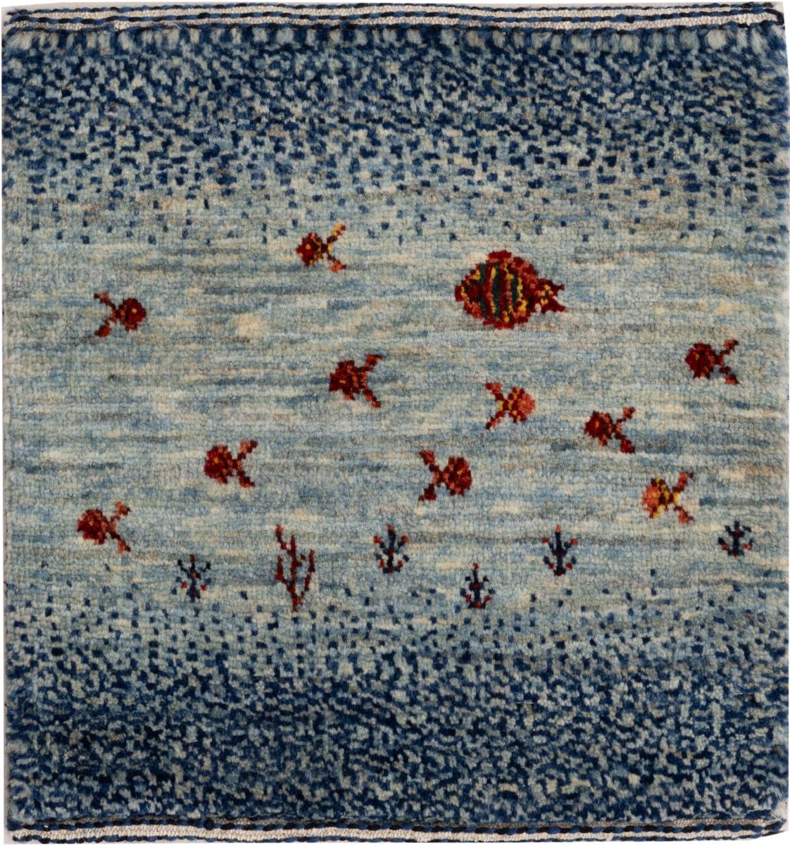 Persisk tæppe Persisk Gabbeh Loribaft Nowbaft 39x39 39x39, Persisk tæppe Knyttet i hånden