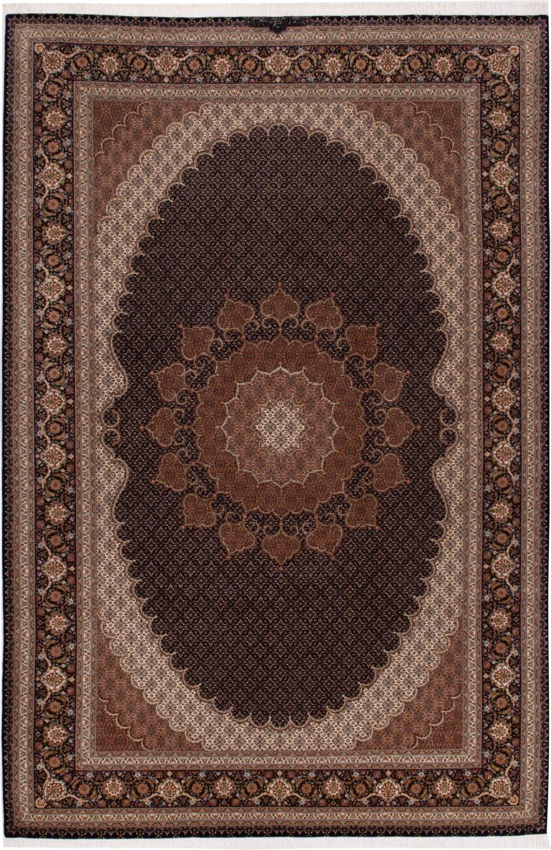 Tapis persan Tabriz 50Raj 302x199 302x199, Tapis persan Noué à la main