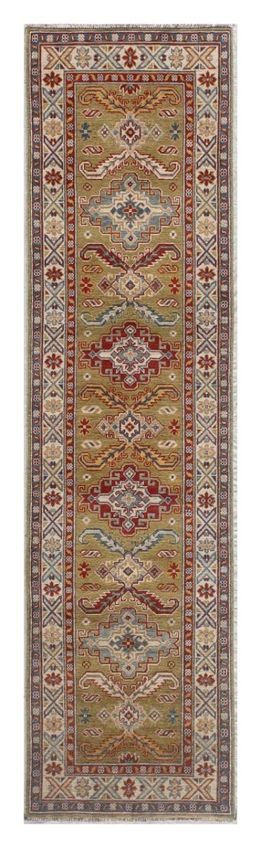 Afghan rug Kazak Ghazni 296x80 296x80, Persian Rug Knotted by hand