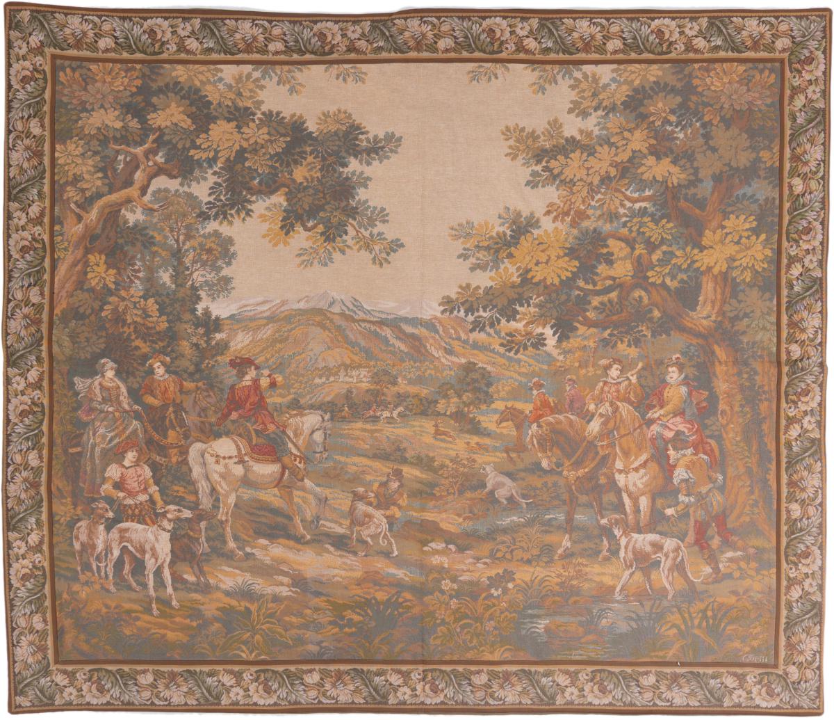 Περσικό χαλί Aubusson 198x171 198x171, Περσικό χαλί Χειροποίητο υφαντό