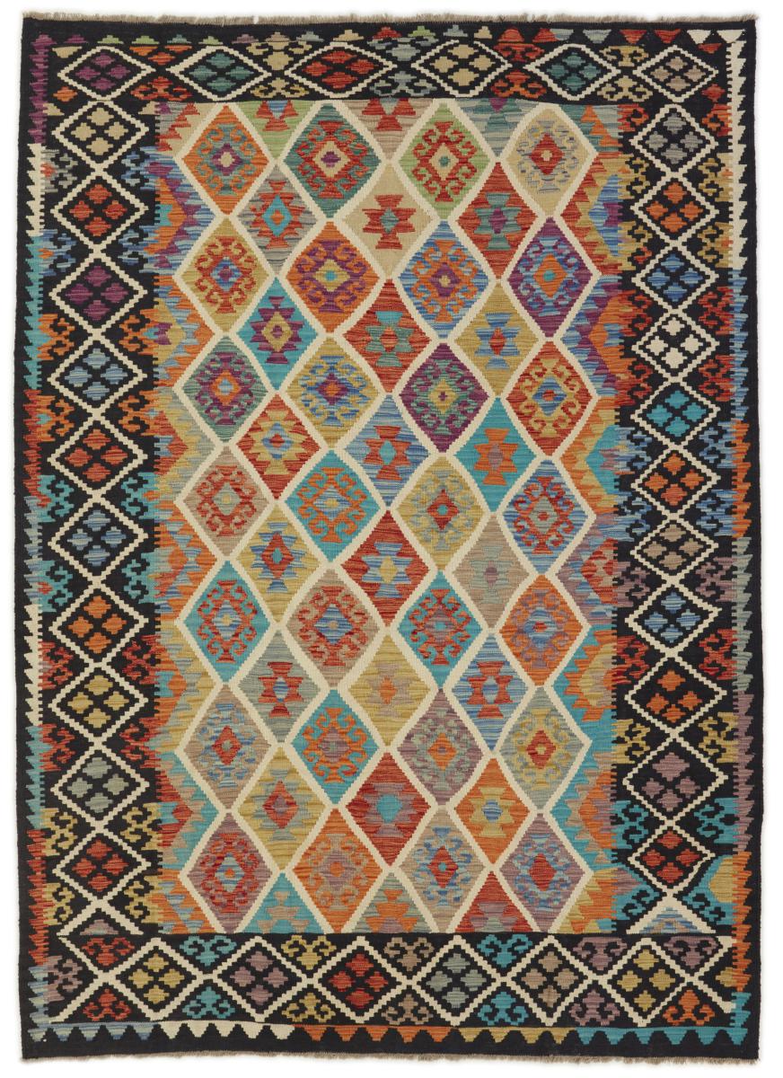 Afgán szőnyeg Kilim Afgán 191x164 191x164, Perzsa szőnyeg szőttesek