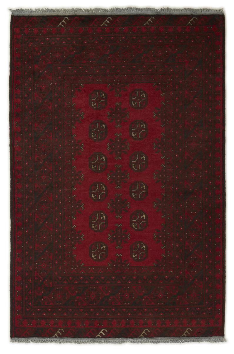 Afghansk tæppe Afghan Akhche 142x94 142x94, Persisk tæppe Knyttet i hånden